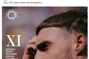 乐鱼体育-切尔西官方:队长詹姆斯热身时受伤,桑托斯首发替代出战